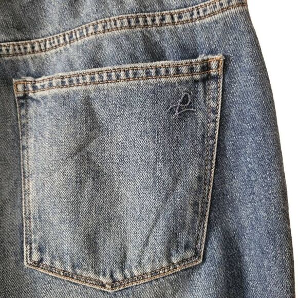 DL 1961Jerry High Rise Non-Stretch Straight Leg Jeans - Picture 5 of 13